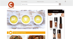 Desktop Screenshot of cuisinenligne.com